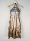 Vestido Liziane Richter couro 