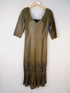 Vestido Liziane Richter couro