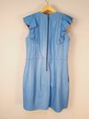 Vestido Zinnia couro