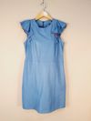 Vestido Zinnia couro