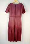 Vestido Zinnia couro