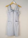 Vestido Liziane Richter couro