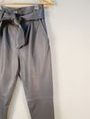 Calça Liziane Richter couro 