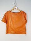 Blusa Liziane Richter couro 
