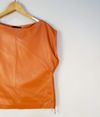 Blusa Liziane Richter couro 
