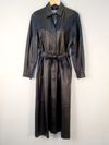 Vestido Tannerie couro