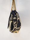 Bolsa Saint Laurent Ráfia Calfskin Medium Nolita 