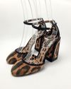 Sapato Dolce & Gabanna Leopard Crystal Pumps 