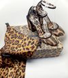 Sapato Dolce & Gabanna Leopard Crystal Pumps 