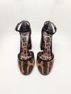 Sapato Dolce & Gabanna Leopard Crystal Pumps 