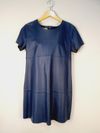 Vestido Juliana Sanmartin couro