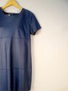 Vestido Juliana Sanmartin couro