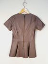 Blusa Tannerie couro