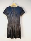 Vestido Tannerie couro