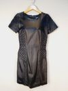 Vestido Tannerie couro