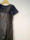 Vestido Tannerie couro