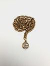 Cinto Gucci Antique Gold Double G 