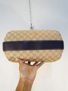 Bolsa Gucci Bamboo Braided Hobo 