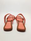 Rasteira Alexandre Birman Georgia Slide Salmon Pink
