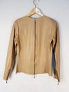 Blusa Francy Vasconcelos couro