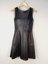 Vestido Daslu couro