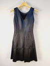 Vestido Daslu couro