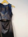 Vestido Animale couro