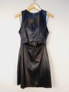 Vestido Animale couro