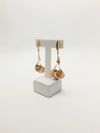 Brinco D'vie Joalheria ouro rosé 18K