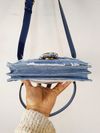 Bolsa Coach Tabby Shoulder 26 Repurposed Denim Patchwork