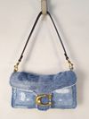 Bolsa Coach Tabby Shoulder 26 Repurposed Denim Patchwork