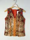 Blusa St. Trois couro