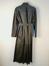 Vestido M.Leal couro