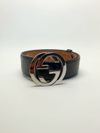 Cinto Gucci Interlocking G masculino 