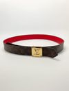 Cinto Louis Vuitton Initiales reversível 