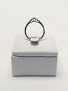 Anel Solitário Tiffany & Co. Soleste Oval ouro branco 18K 