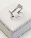 Anel Solitário Tiffany & Co. Soleste Oval ouro branco 18K 