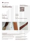 Cinto Gucci Double G masculino 