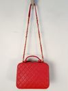 Bolsa Chanel CC Filigree Vanity Case Large 