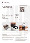 Pulseira Ferragamo reversível masculino 