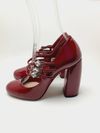 Scarpin Miu Miu Triple - Strap Patent 