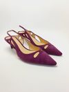 Slingback Alexandre Birman Nanny Kitten Heel