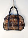 Bolsa Burberry Check Orchard Bowling Bag 