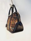Bolsa Burberry Check Orchard Bowling Bag 