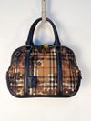 Bolsa Burberry Check Orchard Bowling Bag 