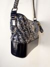 Bolsa Chanel Gabrielle Hobo Medium Chevron Tweed & Transparent PVC 