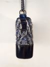 Bolsa Chanel Gabrielle Hobo Medium Chevron Tweed & Transparent PVC 
