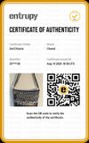 Bolsa Chanel Gabrielle Hobo Medium Chevron Tweed & Transparent PVC 