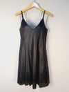 Vestido Zinnia couro