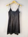 Vestido Zinnia couro